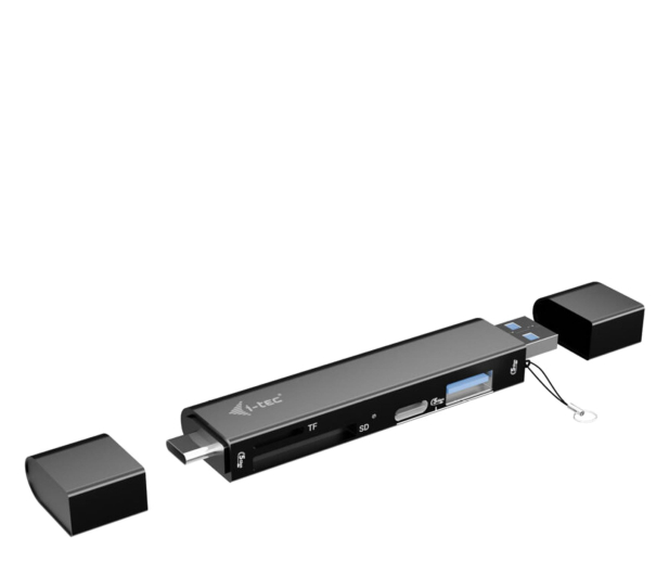 i-tec USB-C / USB-A Dongle Czytnik SD TF z 1x USB-A i 1x USB-C - 1538059 - zdjęcie